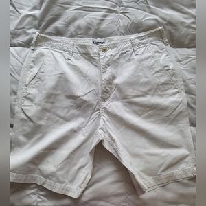 Express Mens white Shorts Size 36